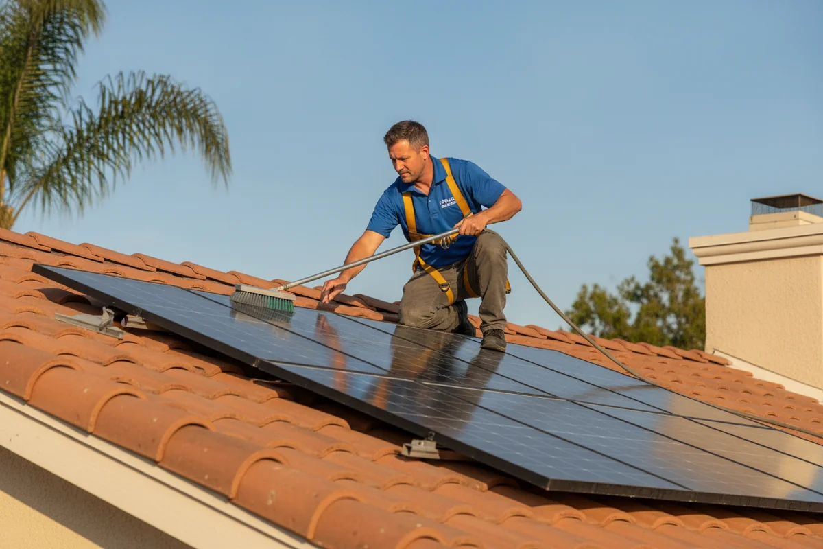Solar Panel Cleaning service in San Jose CA